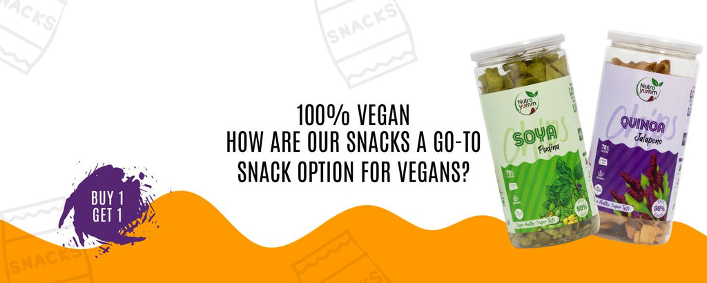 100% Vegan - How are our Snacks a Go-to Snack Option for Vegans?