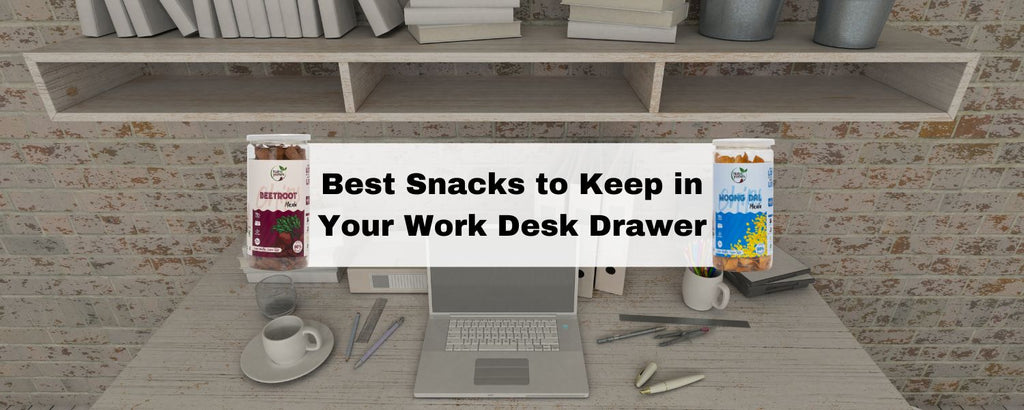 Best Snacks to Keep in Your Work Desk Drawer