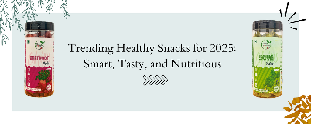 Trending Healthy Snacks for 2025: Smart, Tasty, and Nutritious