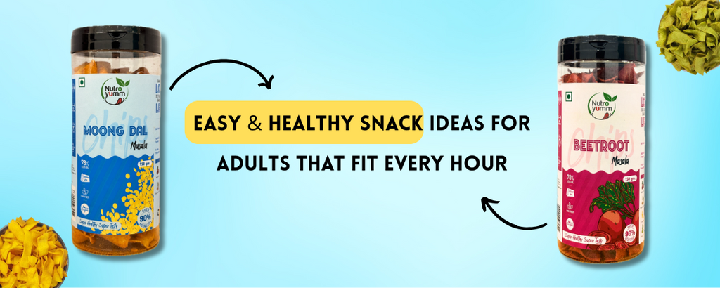 Easy & Healthy Snack Ideas for Adults That Fit Every Hour