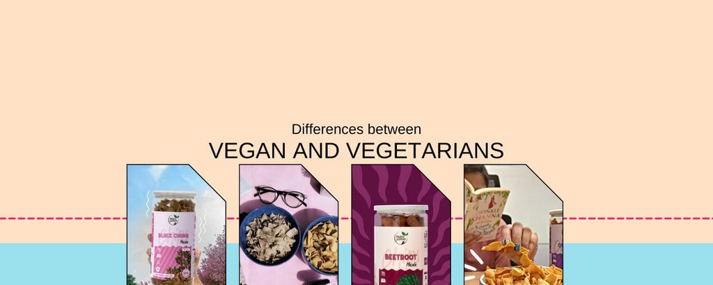 Differences between Vegan and Vegetarians